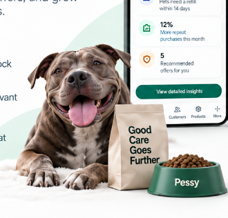 Thor and Pessy food bowl