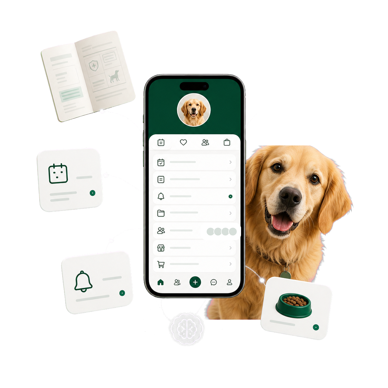 Pessy organiza documentos, fechas y recordatorios alrededor de cada mascota