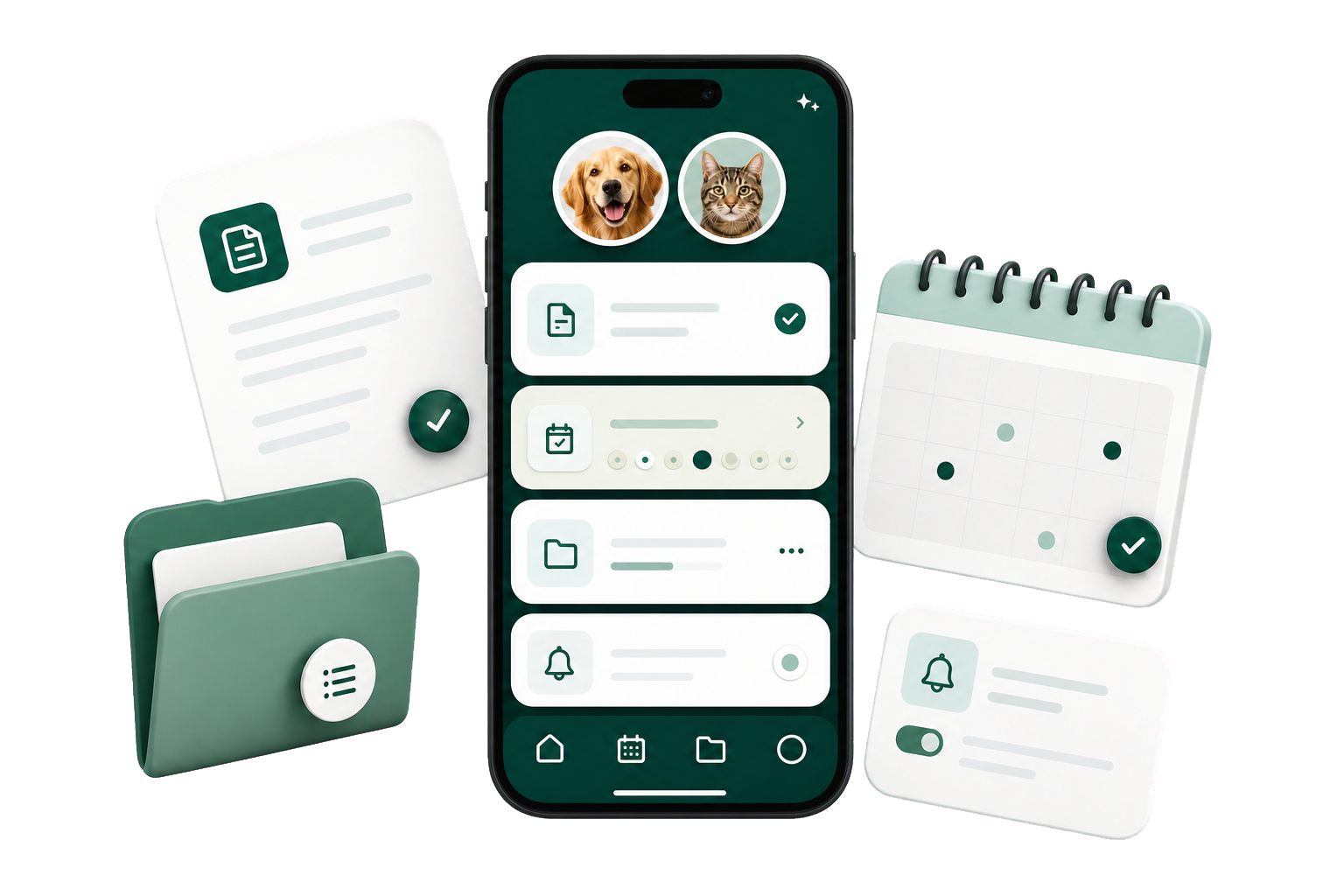Pessy reúne rutinas, registros, recordatorios, cuidado compartido y servicios
